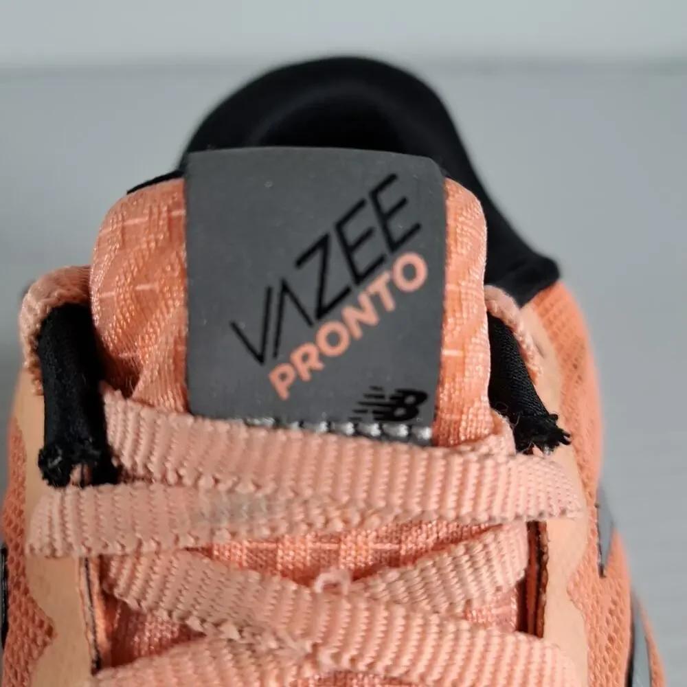 New Balance Vazee Pronto Running Shoes Orange Mesh Lace Up WPRONCS1 Womens 6